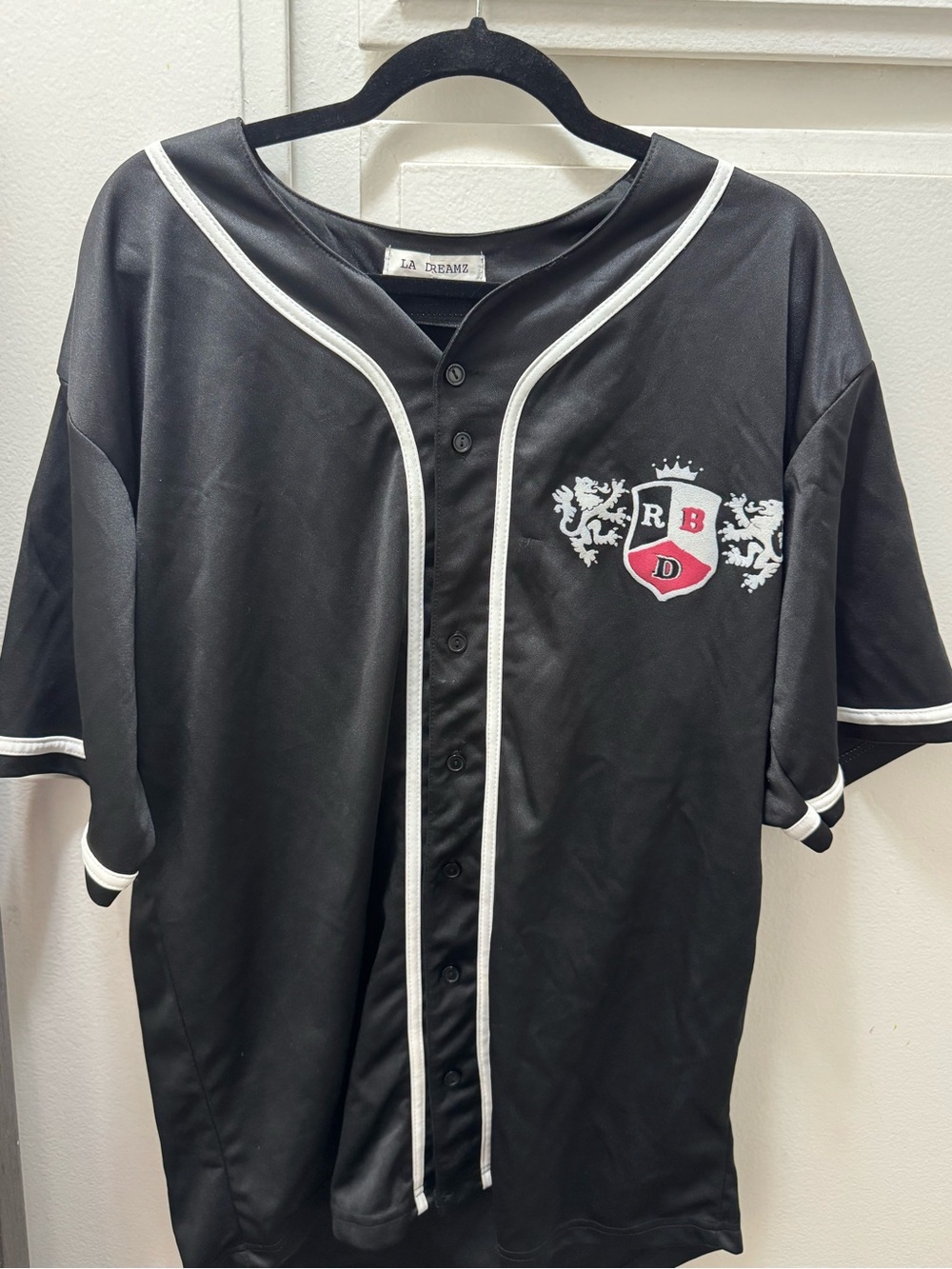 RBD (Rebelde) 2023 Tour Black Baseball Jersey